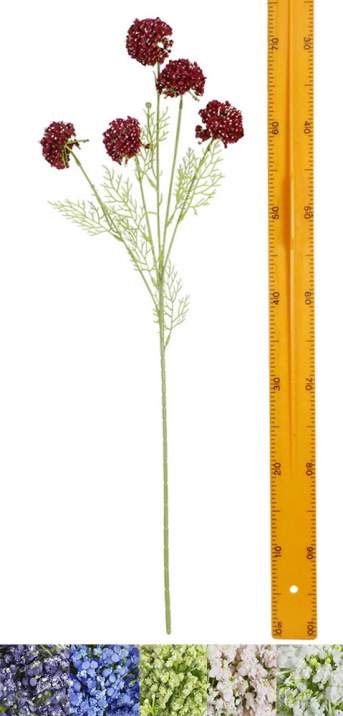 Ветка декор 90см 5гол