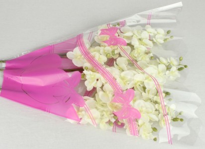 Пакет для цветка треуг-к 50*50*10см рис.+рис.