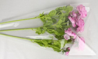 Пакет для цветка треуг-к 60*45см проз+проз