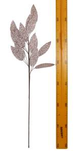 Новогодняя ветка с пальмовыми листьями 68см 4197