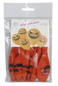 Шар воздушный 12 Страшные тыквы 5шт