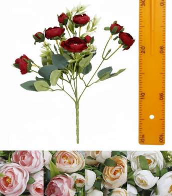 Букет розочки 5в 35см 40шт WL-08