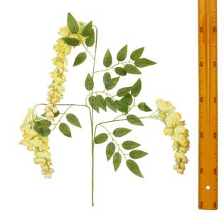 Ветка глицинии 3-ая 98см 5вет 4462