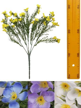 Ветка добавка 5вет 30см 40шт HS24201