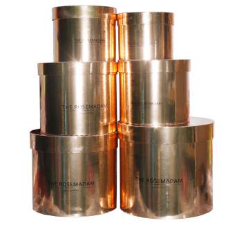 Коробки Цилинд набор 6шт 25*22,5см