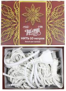 Гирлянда Нить 10м 100Led 1080032
