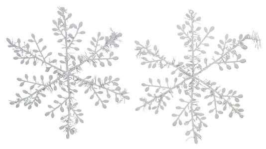 Снежинка 18см