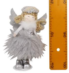 Фигурка ангелочек мех WW20