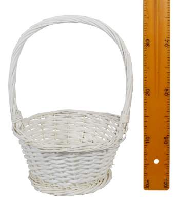 Корзина плетеная 25х25х13х35см 1шт