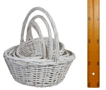 Набор корзин 4шт D33xH14,34см