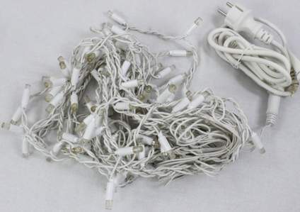 Гирлянда светодиодная сосульки на 100 синих LED огней