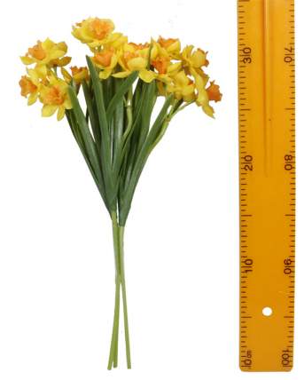 Букет нарцисса 3в 40см H25163