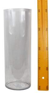 Акриловая ваза для цветов Д15 В40см