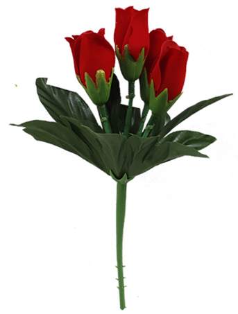 Букет крокуса бархат 15см 5гол 50шт А814