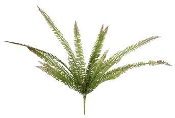 Куст папоротника силикон 92см 17лист