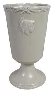 Ваза керамика кремовая Цезарь 21048470-1