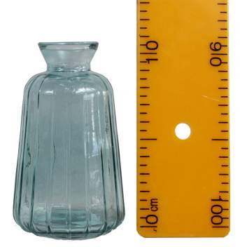 Ваза декоративная стекло D7*H10.8см изумрудный