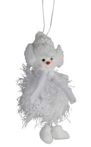 Подвеска снеговик 20см AT519