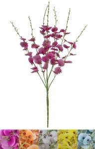 Букет орхидеи 7в 70см
