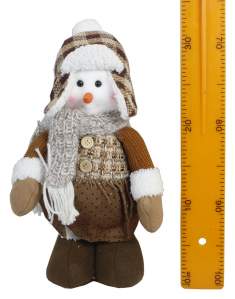 Кукла Снеговик на длинных ножках 58см RL101