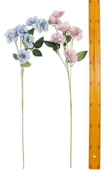 Ирландская роза эустома 6гол.80см 6шт В11819 БС