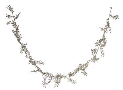 Новогодний декор Гирлянда из веток с глиттером 175см LLWH1524
