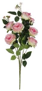 Ветка ритуальная розы 6гол 1бут 80см 10шт Н-8-3