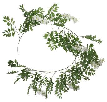 Гирлянда глициния с цветами ZH-09-01