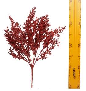 Ветка в букете туя 7веток мерцающая 153.531