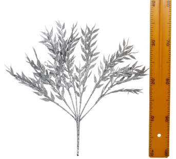 Ветка в букете бамбук 7веток мерцающая 153.533