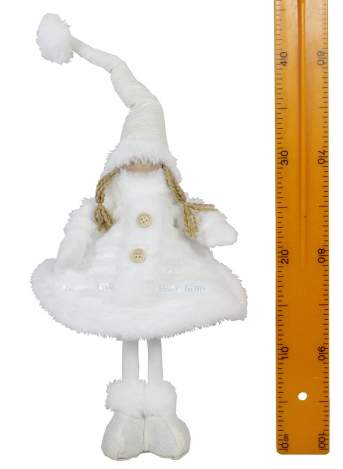 Новогоднее декоративное изделие 'Ангел' стоящий 22*16*50см мол 6337 Новогоднее декоративное изделие 'Ангел' стоящий 22*16*50см мол 6337