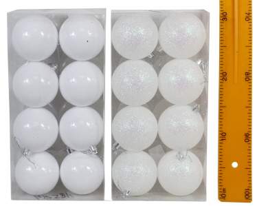 Набор шаров 7см 8шт 8084 F