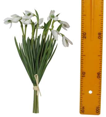 Букет подснежников 11шт 25см DJHY11