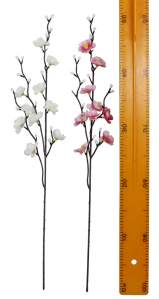 Ветка сакуры штучная 60см 5 вет XR-11-02 XR-11-02