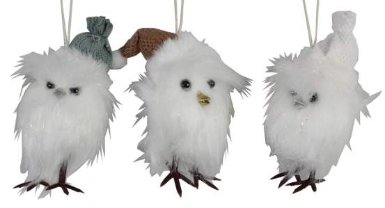 Сова в колпаке 13см L146 AT29