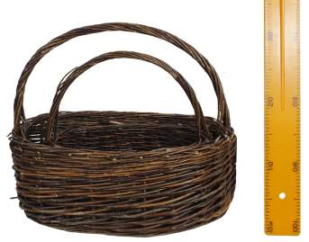 Набор корзин 2шт 32х18х13х30х35х22см