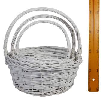 Набор корзин 3шт D40xH175,40см