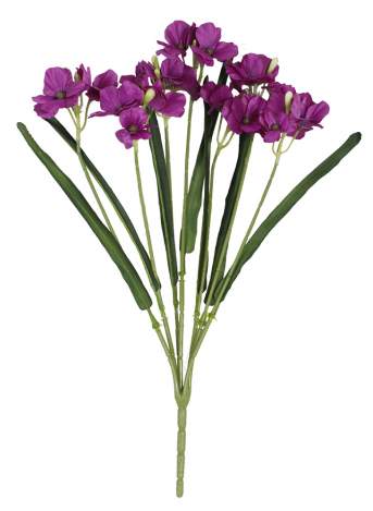 Букет нарцисса 7в 65см 21шт А-15-3