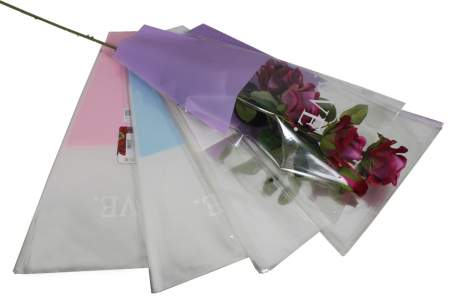 Пакет для цветка треуг-к 45х30х10см 30шт