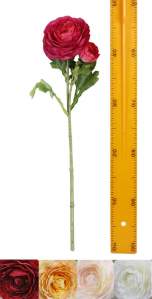 Ветка анемона 2гол 50см 5шт CFMH03