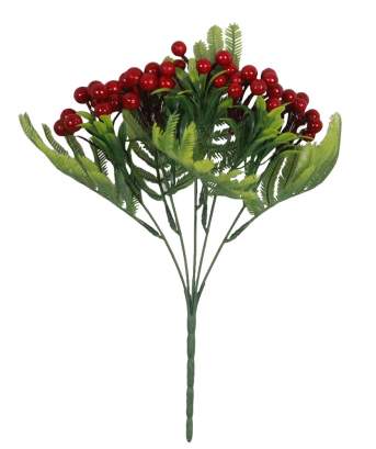 Добавка клюквы 7вет 38см 40шт Y148