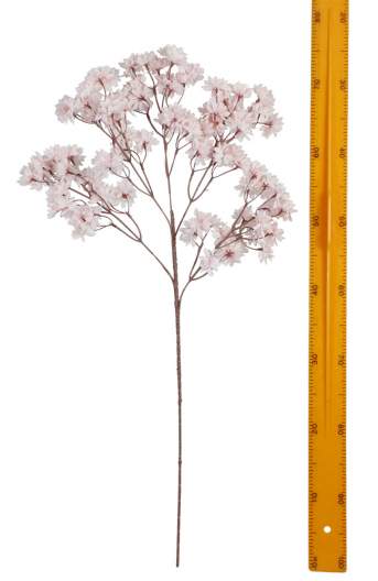 Ветка японская слива цветущая 77см 5шт В12125 БС