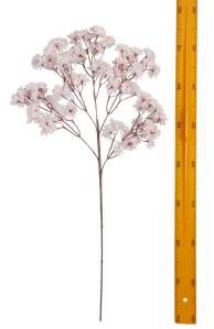 Ветка японская слива цветущая 77см 5шт В12125 БС