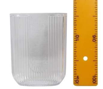 Акриловая ваза для цветов, плоская Ш12,5 В16