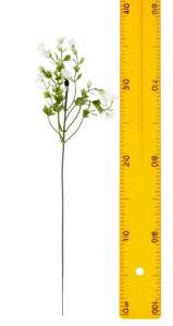 Ветка-добавка снежинка 41см 100шт