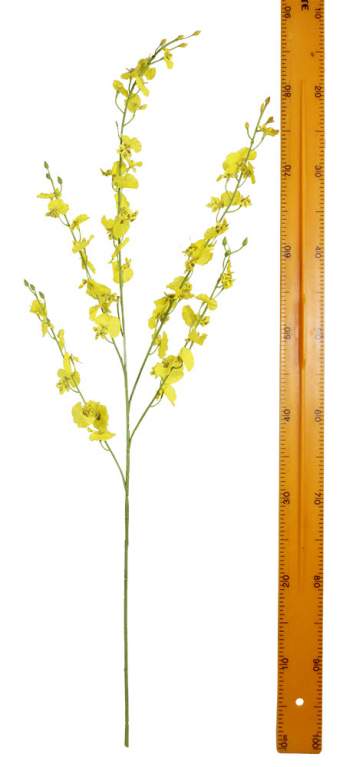 Ветка орхидеи 90см 5вет NF1363